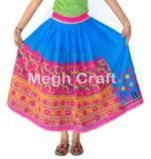 Vintage Traditional Mirror Work Skirt