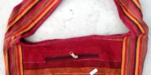 Cotton Canvas Handcrafted Hippie Indian Yoga Sling Cross Body Bag