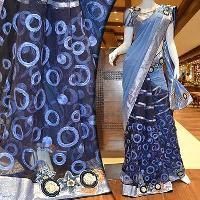 Designer Synthetic Sarees