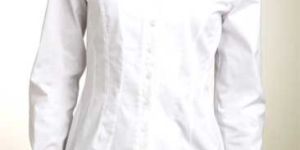 Ladies Shirt With Pintucks