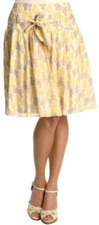 Ladies Skirt With Frills On Bottom