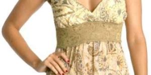 Ladies Tops (Beige Paisy Print)