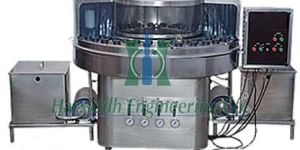 SEMI AUTOMATIC ROTARY BOTTLE WASHING MACHINE