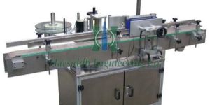 Vertical Bottle Sticker Labeling Machine