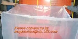 LDPE Heat Shrink Gusset Pallet Cover Bag