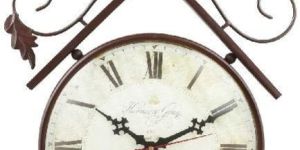 Sitting Sparrow Antique Clock