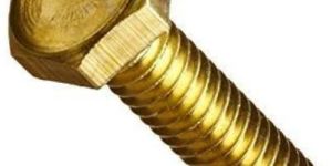 Yellow Plated Hex Bolts