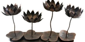 Iron Handcrafted Tea Light Stand