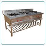 Three Burner Indian Gas Range