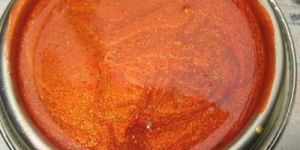 Orange Metallic Paint