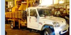 SELF DRIVE CONCRETE MIXER MACHINE