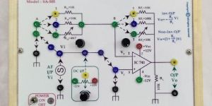 IC 741 As Inverting & Non-Inverting Amplifier SA-505