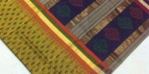 Maheshwari Teen Kila Printed Sarees