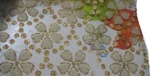 Embroidered Net Garment Fabric