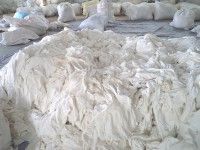 Fresh White T-shirt Wiper Cloth