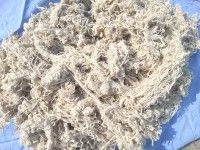 White Cotton Yarn Waste