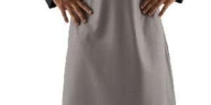 Black Crossover Thobe