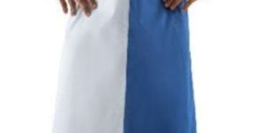 Blue Maze Cotton Thobe
