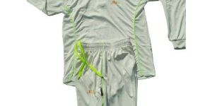 White Full Sleeve Cricket Uniform