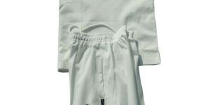 White Half Sleeve Cricket Uniform
