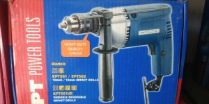 Variable Reversible Impact Drill Machine