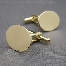 Gold Cufflinks