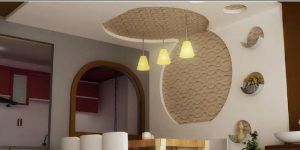 3D False Ceiling Interior Designing