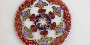 Multicolor Decorative Rangoli