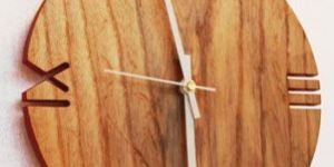 Wooden Wall Clock