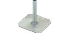 Square Earthing Plate with Aluminum Pipe