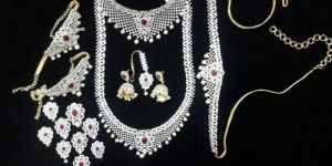 Cubic Zirconia Bridal Jewellery Set