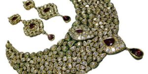 Kundan Polki Necklace Set