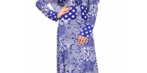 A-58 Classic Embroidered Abaya Dress