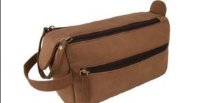 Hunter Leather Toiletry Bag