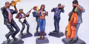 Musician Figurine