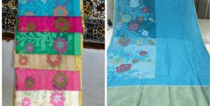 Georgette Handloom Silk Sarees