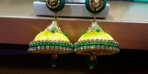Silk Thread Jhumkas