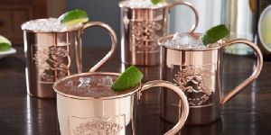 Copper Moscow Mule Mugs