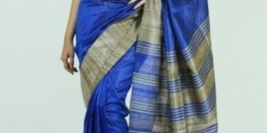 Tassar Ghicha Silk Saree