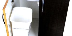 Modular Kitchen Rectangular Dustbin