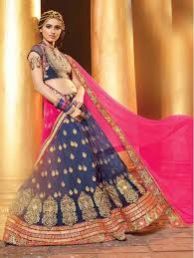 Blue Heavy Designer Lehenga Choli