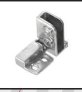 Glass L Type Hinge