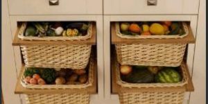 Wicker Basket Drawer System