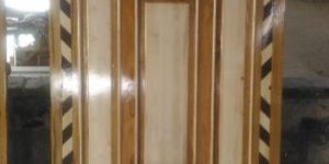 Solid Teak Wood Inlay Doors