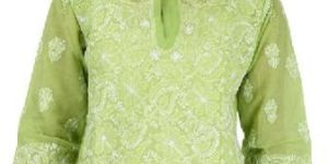 Ladies Embroidered Short Kurti