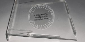 Acrylic Set Top Box Stand