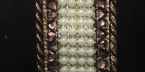 Stitching Pearl Crochet Laces