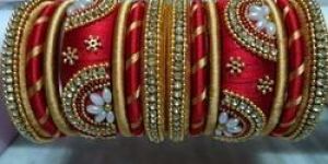 Silk Thread Mulit Bangles
