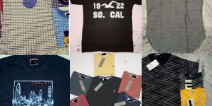 Branded Mens Round Neck T-Shirts