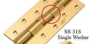 Railway Hinges SS Washer